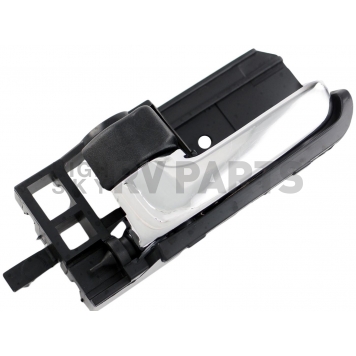 Help! By Dorman Interior Door Handle - Plastic Black Housing With Silver Lever Single - 83940-2