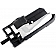 Help! By Dorman Interior Door Handle - Plastic Black Housing With Silver Lever Single - 83940