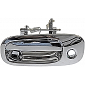 Help! By Dorman Exterior Door Handle - Plastic Silver Single - 91058