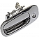 Help! By Dorman Exterior Door Handle - Plastic Silver Single - 91058