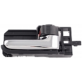 Help! By Dorman Interior Door Handle - Plastic Black Housing With Silver Lever Single - 83941