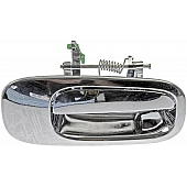 Help! By Dorman Exterior Door Handle - Plastic Silver Single - 91059