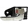 Help! By Dorman Interior Door Handle - Plastic Black Housing With Silver Lever And Light Gray Knob Single - 81242