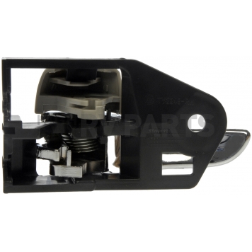 Help! By Dorman Interior Door Handle - Plastic Black Housing With Silver Lever And Light Gray Knob Single - 81242-1