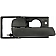 Help! By Dorman Interior Door Handle - Lever Plastic Gray Single - 81148
