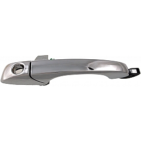 Help! By Dorman Exterior Door Handle - Plastic Silver Single - 91063