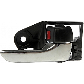 Help! By Dorman Interior Door Handle - Plastic Black Housing With Silver Lever And Black Knob Single - 81244