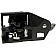 Help! By Dorman Interior Door Handle - Plastic Black Housing With Silver Lever And Black Knob Single - 81244
