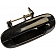Help! By Dorman Exterior Door Handle - Plastic Black Single - 80824