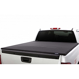 Lund International Tonneau Cover Soft Folding Black Matte Canvas/ Twill Weaved Fabric - 958114
