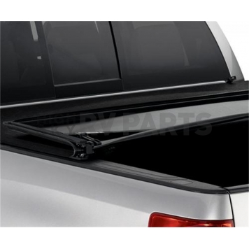 Lund International Tonneau Cover Soft Folding Black Matte Canvas/ Twill Weaved Fabric - 958114-1