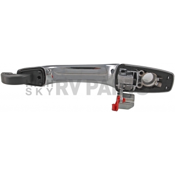 Help! By Dorman Exterior Door Handle - Plastic Silver Single - 91064-1