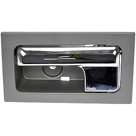 Help! By Dorman Interior Door Handle - Lever Plastic Gray Housing With Silver Lever Single - 90826