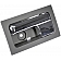 Help! By Dorman Interior Door Handle - Lever Plastic Gray Housing With Silver Lever Single - 90826