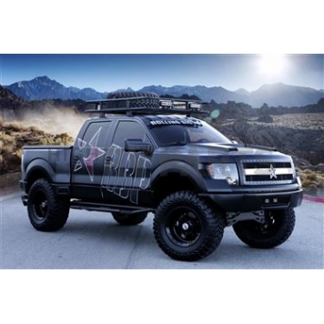 RBP (Rolling Big Power) Nerf Bar 3 Inch Black Textured Steel - F0996CCRX3