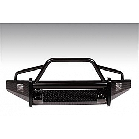 Fab Fours Bumper 1-Piece Design Steel Black - FF15K32521