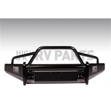 Fab Fours Bumper 1-Piece Design Steel Black - FF15K32521
