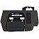 Help! By Dorman Interior Door Handle - Plastic Gray Housing With Black Lever Single - 90835