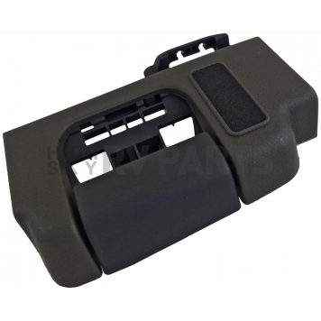 Help! By Dorman Interior Door Handle - Plastic Gray Housing With Black Lever Single - 90835-2