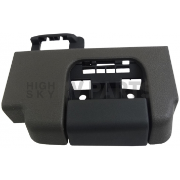Help! By Dorman Interior Door Handle - Plastic Gray Housing With Black Lever Single - 90836