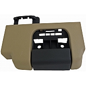 Help! By Dorman Interior Door Handle - Plastic Brown Housing With Black Lever Single - 90838