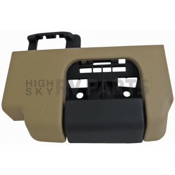 Help! By Dorman Interior Door Handle - Plastic Brown Housing With Black Lever Single - 90838