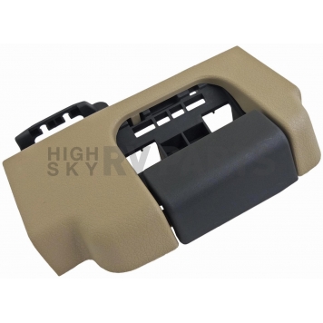 Help! By Dorman Interior Door Handle - Plastic Brown Housing With Black Lever Single - 90838-2