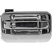 Help! By Dorman Exterior Door Handle - Plastic Silver Single - 91072