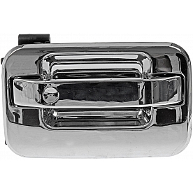 Help! By Dorman Exterior Door Handle - Plastic Silver Single - 91072