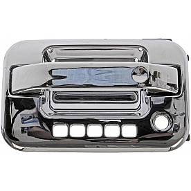 Help! By Dorman Exterior Door Handle - Plastic Silver Single - 91073