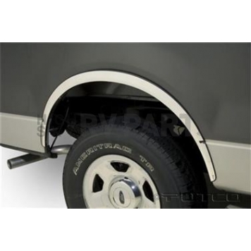 Putco Fender Trim - Full Wheel Well Stainless Steel Polished - 97219