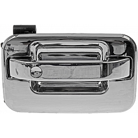 Help! By Dorman Exterior Door Handle - Plastic Silver Single - 91074