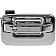 Help! By Dorman Exterior Door Handle - Plastic Silver Single - 91074