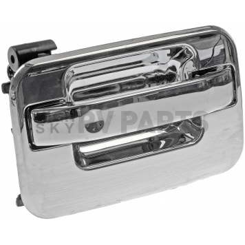 Help! By Dorman Exterior Door Handle - Plastic Silver Single - 91074-2