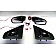 Street Scene Exterior Mirror Manual Oval Set Of 2 - 95015714