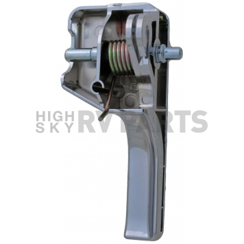 Help! By Dorman Interior Door Handle - OEM Plastic Silver Single - 90853-1
