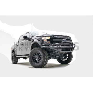 Fab Fours Bumper Premium 1-Piece Design Steel Black - FF15D32721-1