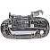 Help! By Dorman Exterior Door Handle - Plastic Silver Single - 91078