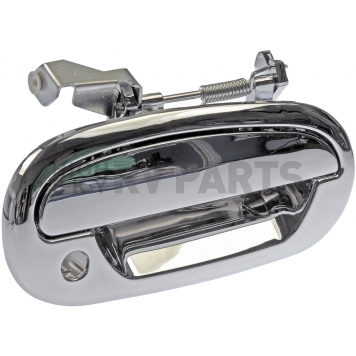 Help! By Dorman Exterior Door Handle - Plastic Silver Single - 91078-2