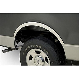 Putco Fender Trim - 1/2 Wheel Well Stainless Steel Polished - 97220