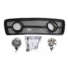 Street Scene Grille - Black Chrome  Steel - 95076585