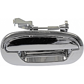 Help! By Dorman Exterior Door Handle - Plastic Silver Single - 91079