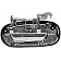 Help! By Dorman Exterior Door Handle - Plastic Silver Single - 91079