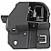 Help! By Dorman Interior Door Handle - Lever Plastic Black Single - 90857