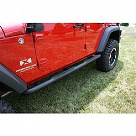 Rugged Ridge Nerf Bar 3 Inch Black Textured Powder Coated Steel - 1159106