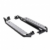 Paramount Automotive Running Board Black Powder Coated  Stationary - 8120601