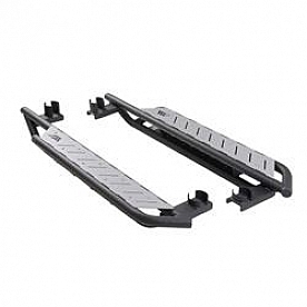 Paramount Automotive Running Board Black Powder Coated  Stationary - 8120601