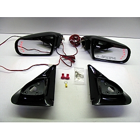 Street Scene Exterior Mirror Manual Oval Set Of 2 - 95015810
