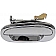 Help! By Dorman Exterior Door Handle - Plastic Silver Single - 91084