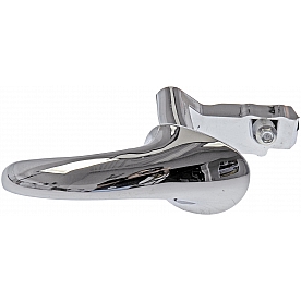 Help! By Dorman Interior Door Handle - Lever Plastic Silver Single - 91088